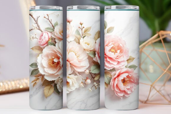 3d Flower Luxury Tumbler Wrap Design Png: A Practical Guide for Creators