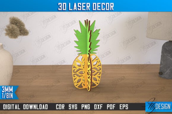 3D Laser Décor Pinapple Shape CNC: A Practical Evaluation