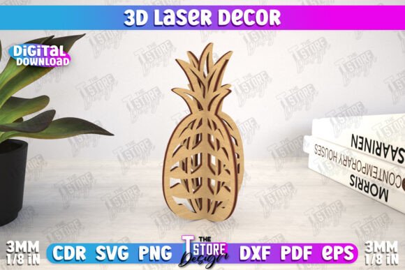 3D Laser Décor Pineapple Shape CNC: A Guide for Creators