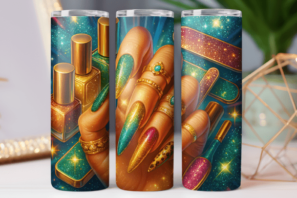 3d Nail Art Tumbler Wrap Design Png 20oz: A Practical Evaluation