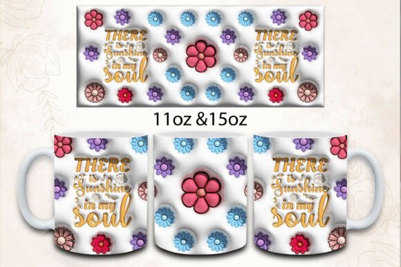 Bringing Boho Vibes to Life: The Ultimate Guide to 3D Inflated Summer Mug Designs
