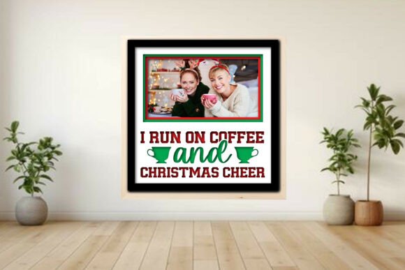 Christmas Cheer Photo Frame Shadow