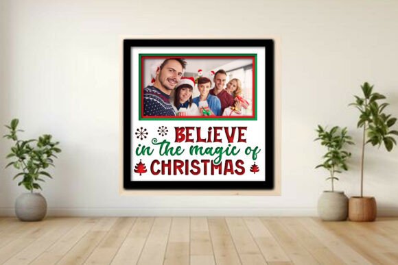 Christmas Photo Frame Shadow: Crafting Depth and Memory