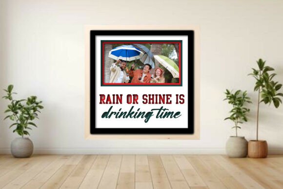 Drinking Photo Frame Shadow: A Layered Memory Project