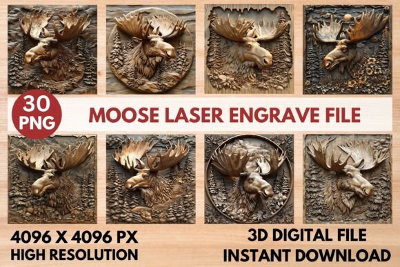 Elevating Craftsmanship: The Impact of Premium Moose Laser Engrave Files on Modern Makers