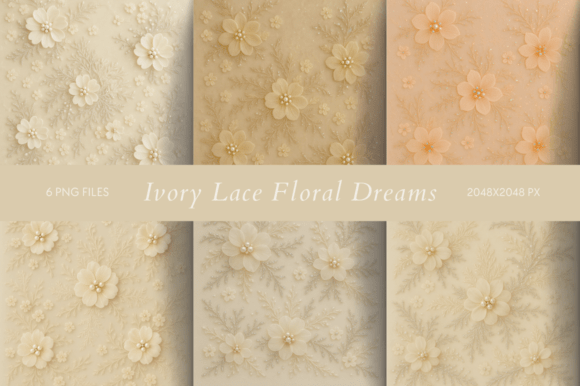 Ivory Lace Floral Dreams: A Review of Textured Elegance