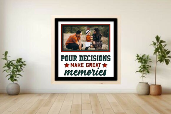 Pour Decision Make: Crafting a Layered Shadow Box Photo Frame for Lasting Memories