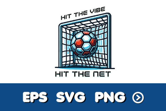 Striking the Right Chord: How Hit the Net – Soccer Goal SVG Design Transforms Sports Branding