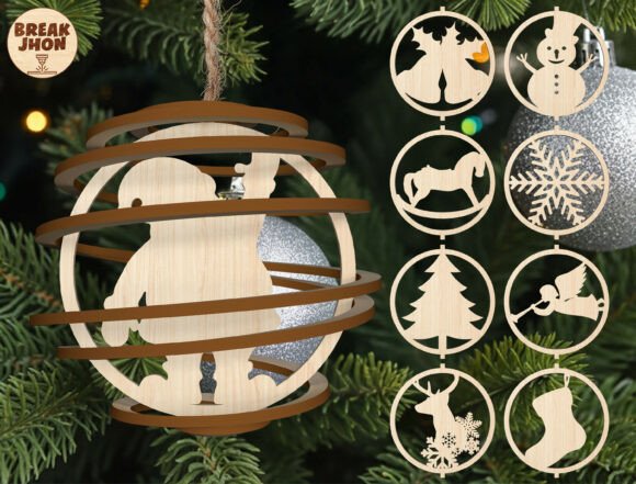 Transforming Holiday Decor with Layered 3D Christmas Ornament SVG Bundles