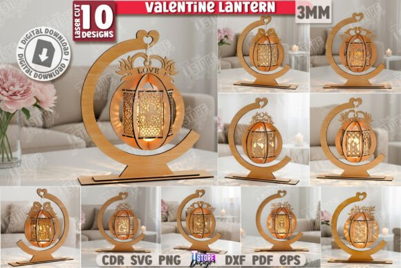 Valentine’s Candle Holders Laser Bundle: A Modern Approach to Romantic Craftsmanship