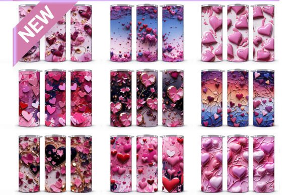 Valentines Day Tumbler Wrap Png Bundle: Elevating Your Sublimation Projects